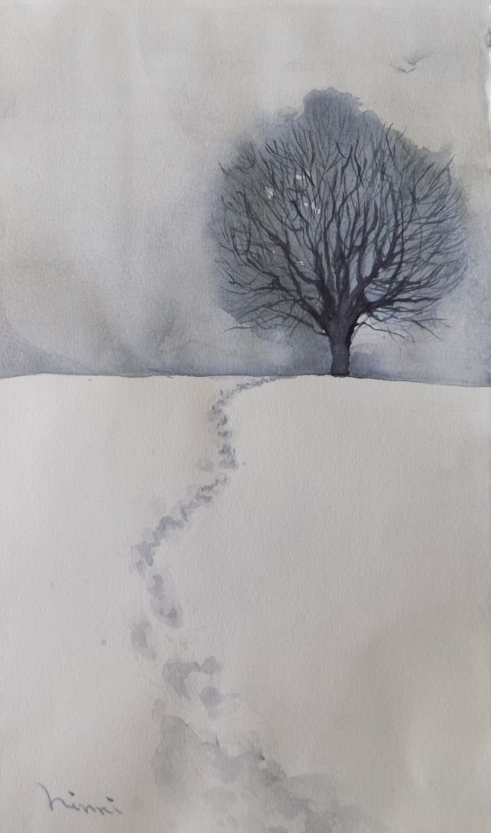 Winter I by Ninni watercolors