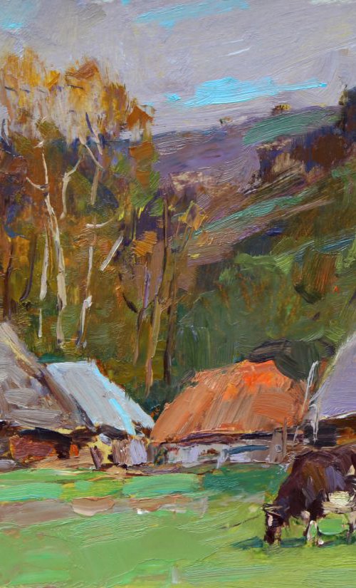 In the old village by Aleksandr  Kryushyn