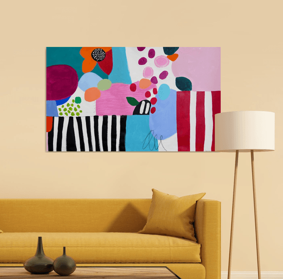 Dynamic Abstract painting