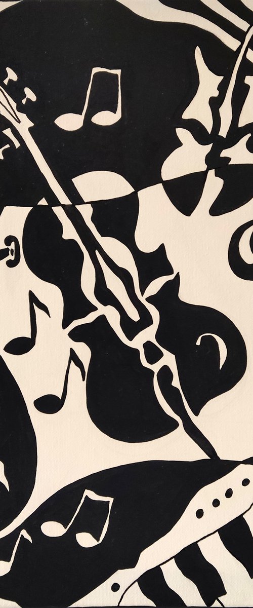 Music Rhythms VI by Vamosi Peter