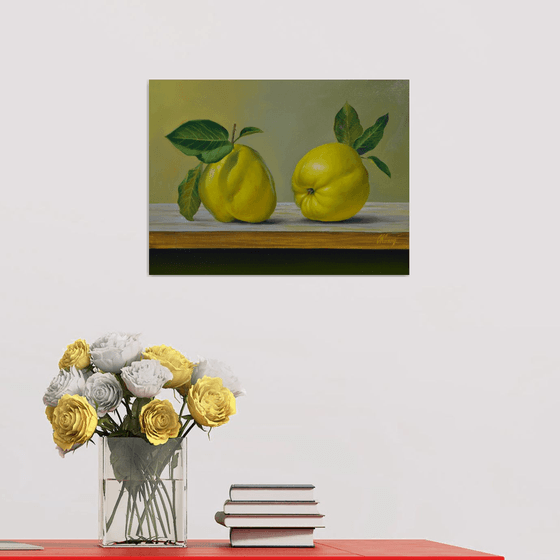 Still Life with Quinces