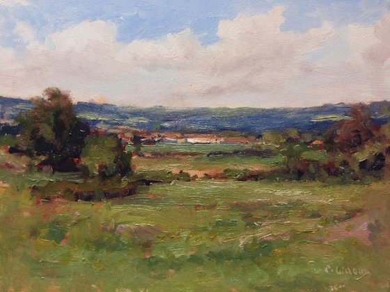 Landscape near Sisteron