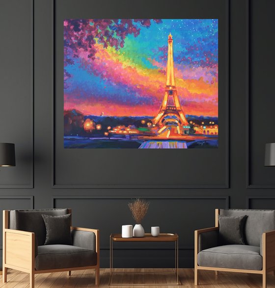 Paris Sunset Glow