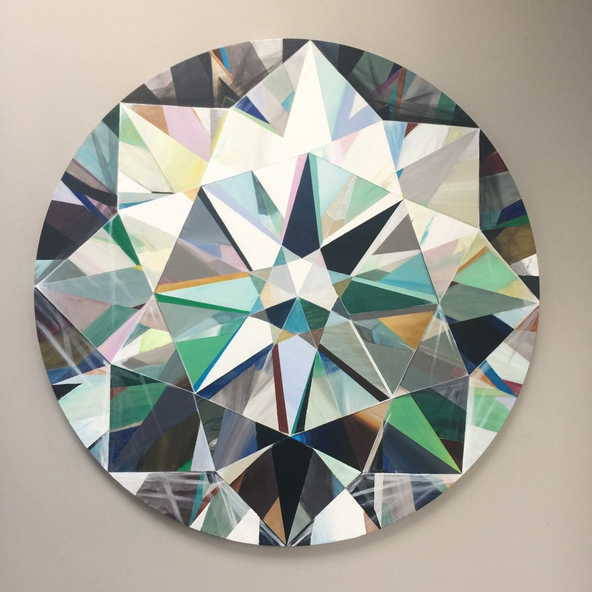 Large Diamond Acrylic Painting By Ellisartworks Artfinder   924a43cfed344943b0903bd6fada55c4 Opt 