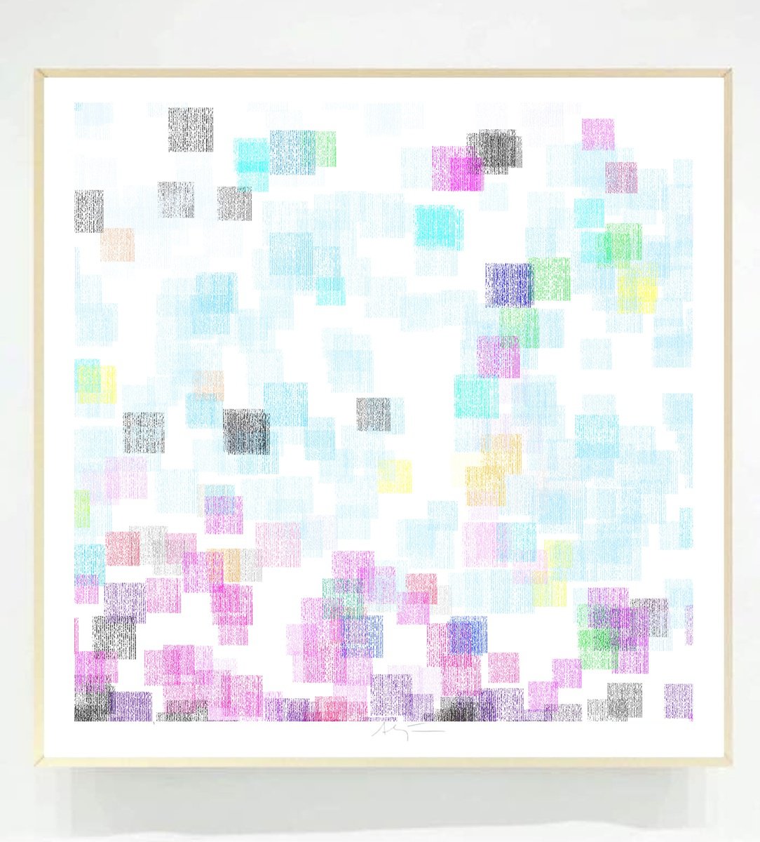 Impressionistic Giclee Print , Funsky Ii By Alejos, 24 X 24, Artwork For Sale On Artfinder