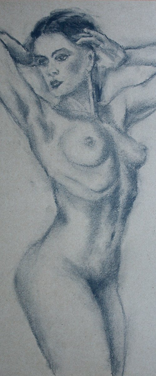 In The Morning Charcoal Sketch by Juri Semjonov