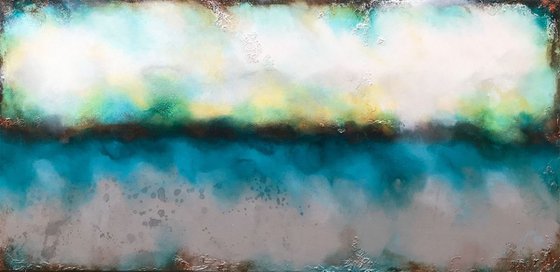 concept gold and sea green(140 x 70 cm) Dee Brown
