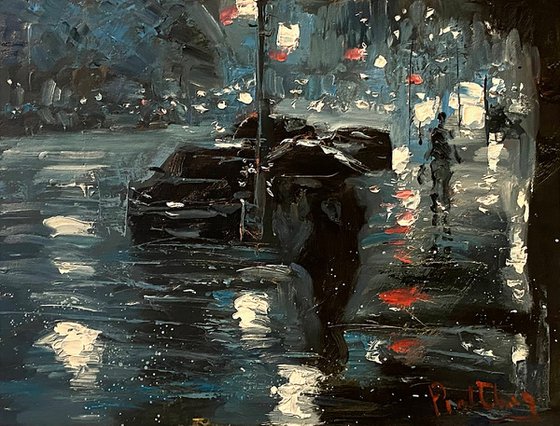 Night Rain City #10