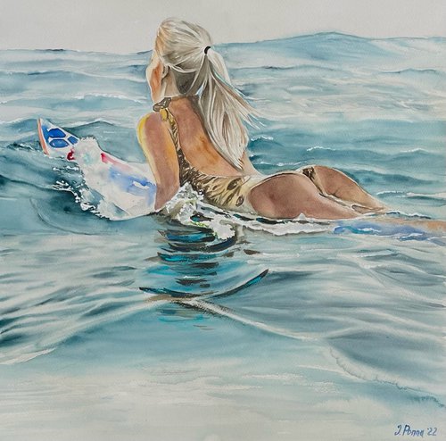 Surfer by Irina Ponna