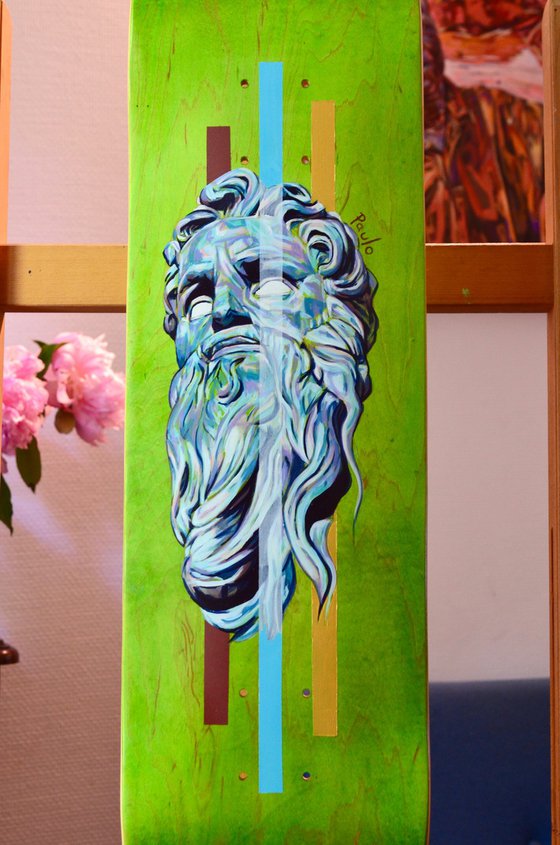 Montmartre cemetery skateboard