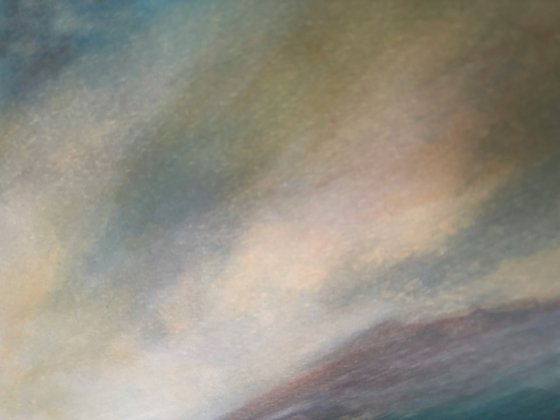 Golden Skies Over Keswick