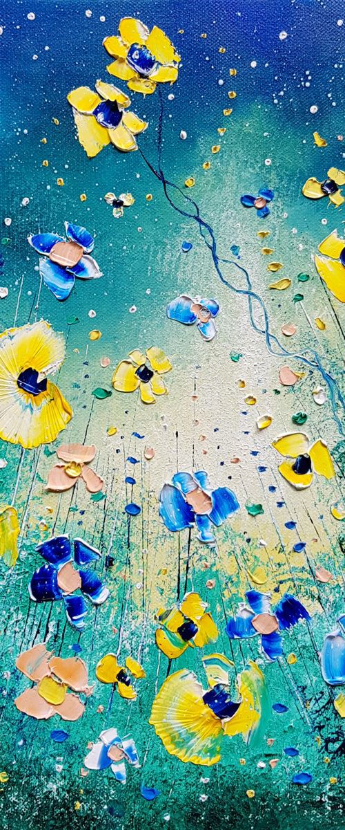 "Northern Lights & Flowers in Love" by Phil Broad