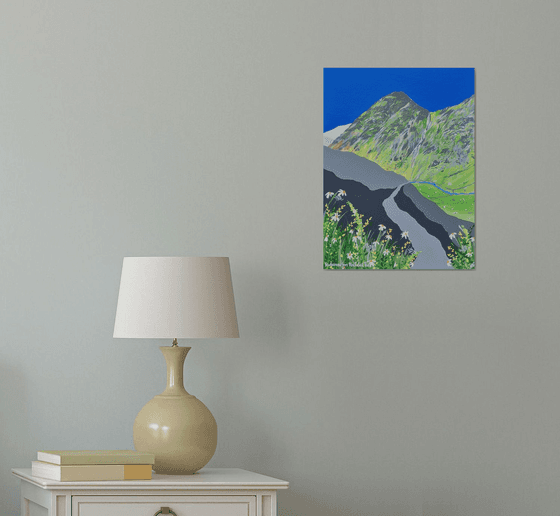 Yewbarrow from Black Sail Pass, The Lake District