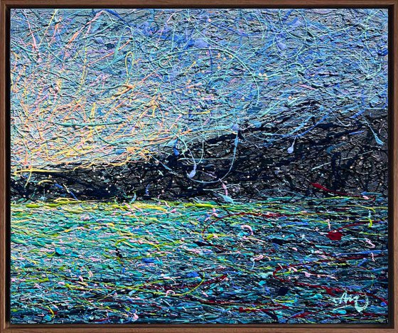 The Morning Belongs to You - framed