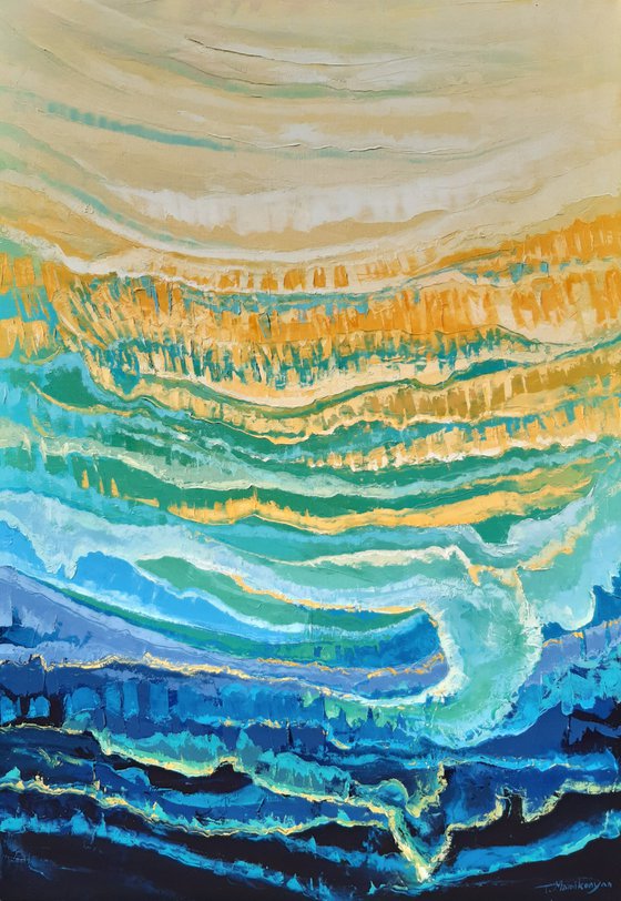 Spring Sunrise  100x210cm