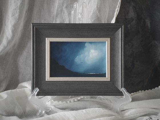 Moonstone Series - Barra, abstract seascape