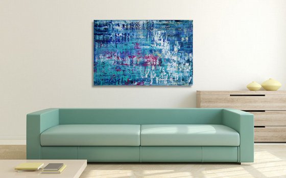 Floating V (120 x 80 cm) XXL (49 x 32 inches)