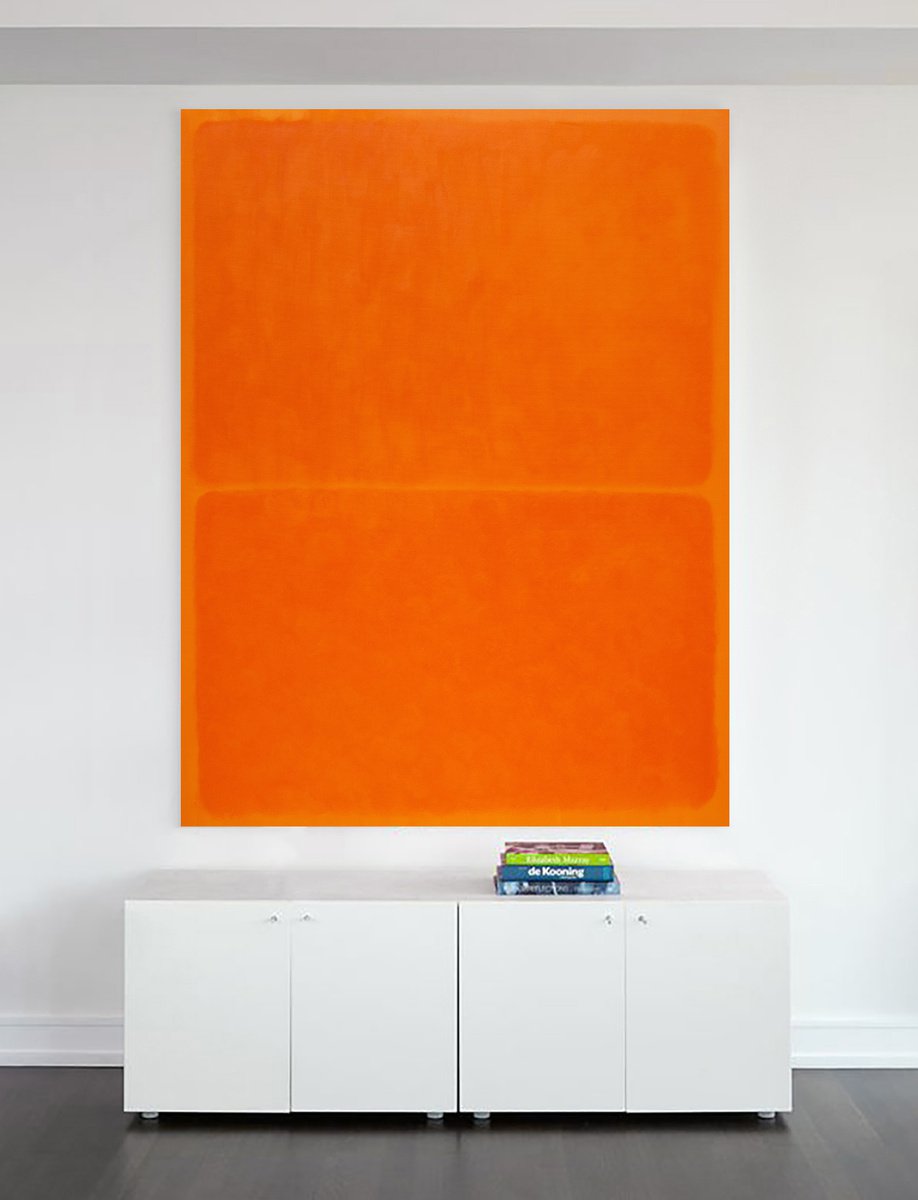 Orange Field by Nataliia Sydorova