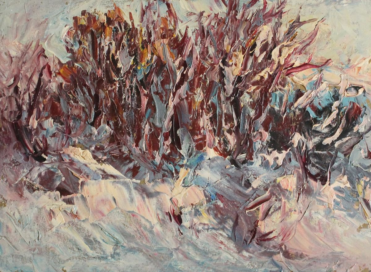 Winter etude 1987. by Viktor Makarov