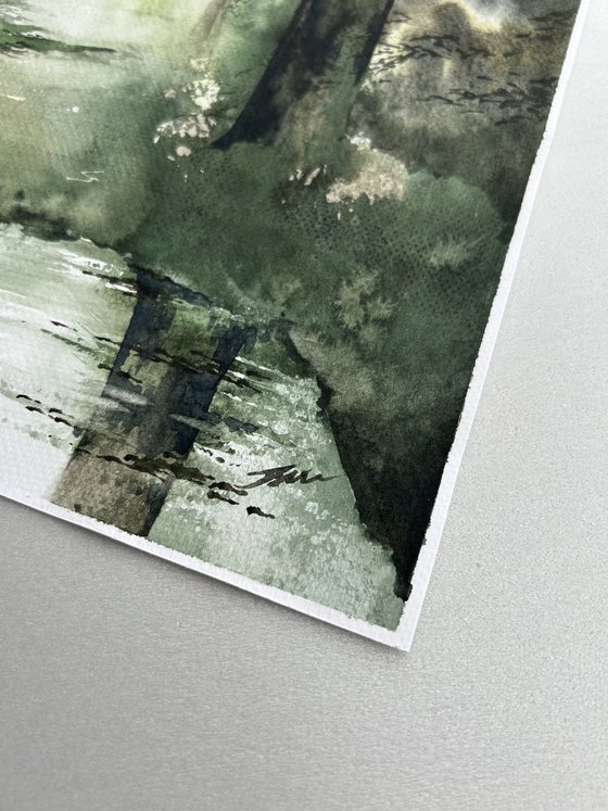 Rays among the trees