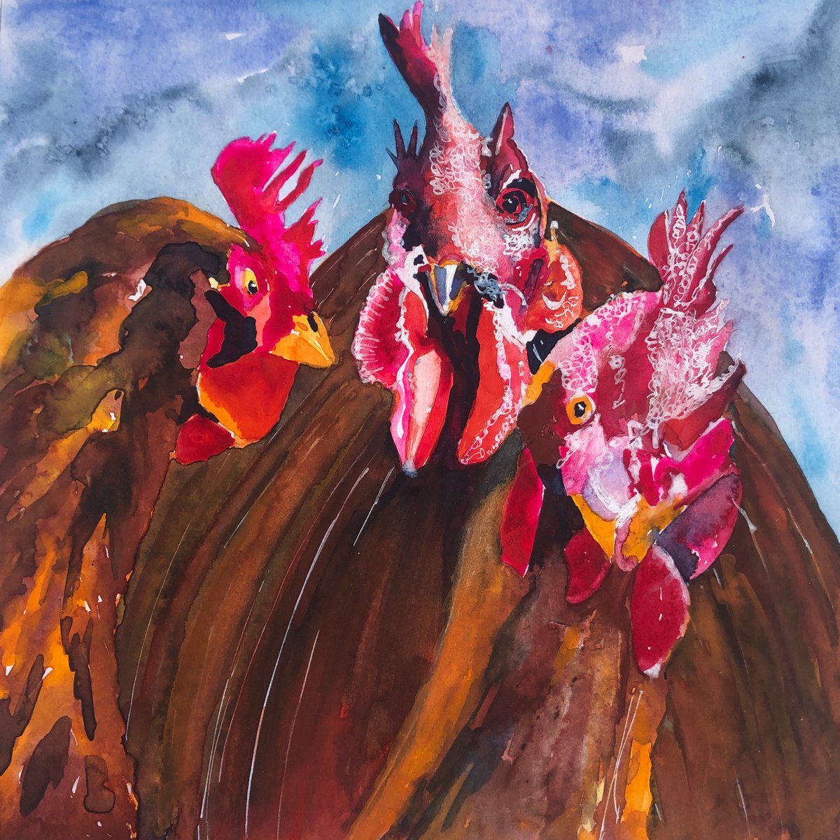 Chickens by Bee Inch