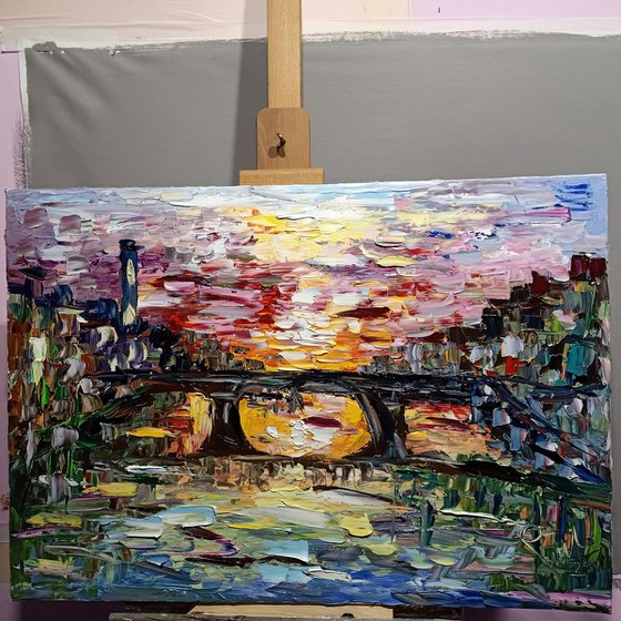 Passaggio al tramonto