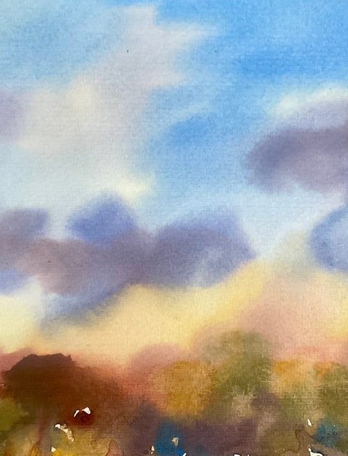 In the sky by Samantha Adams