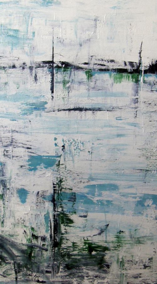 Ebb and Flow (36x48) by Lil Nutter