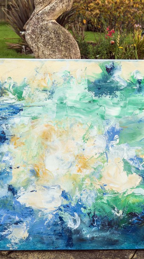 The Blue Pond #2 by Davina Nicholas
