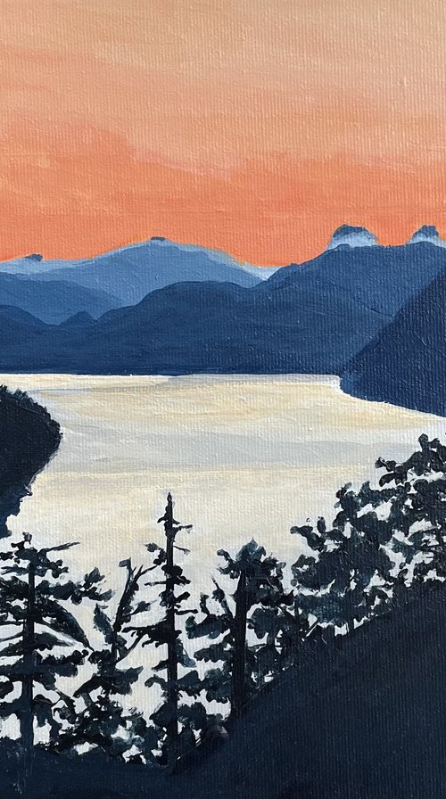 Twilight, Vancouver Island by Anne Shaughnessy