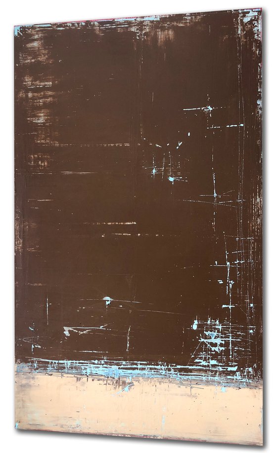 Weathered Brown & Beige (30x48in)