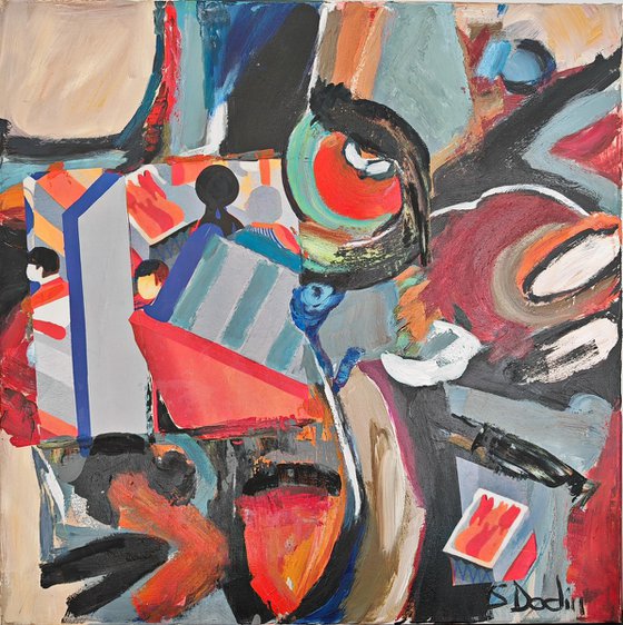 figurative Inspiration acrylic Artwork