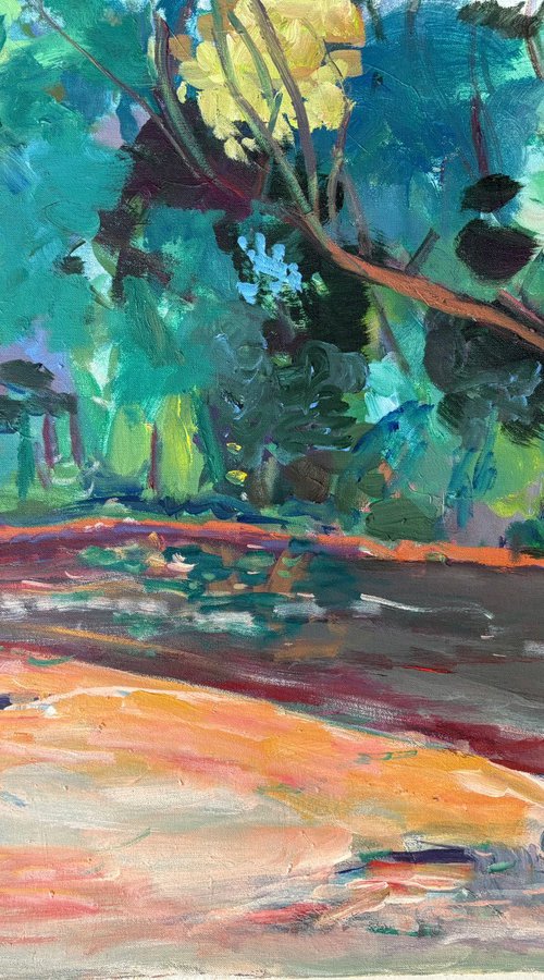 Bold Trees of Seneca Park by Beatriz Candioti