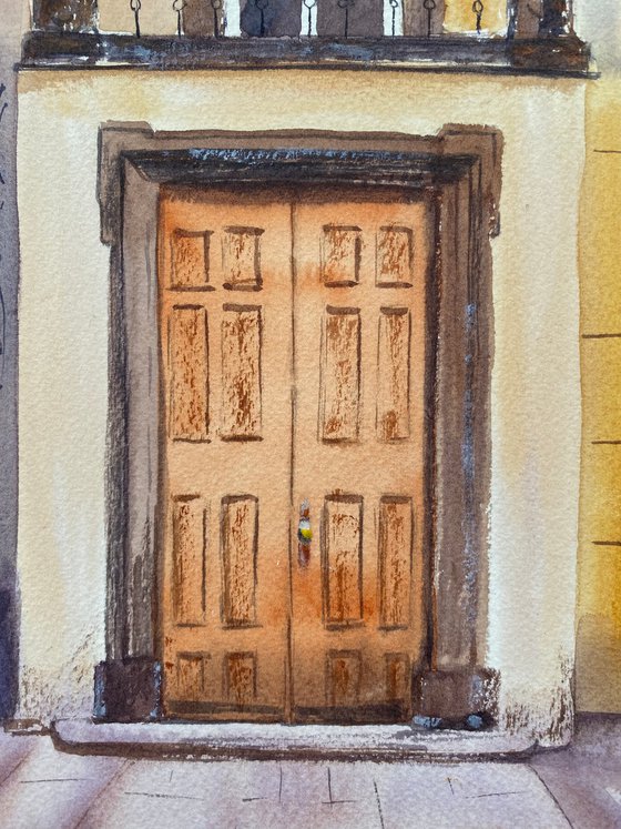 In the side streets of Prague