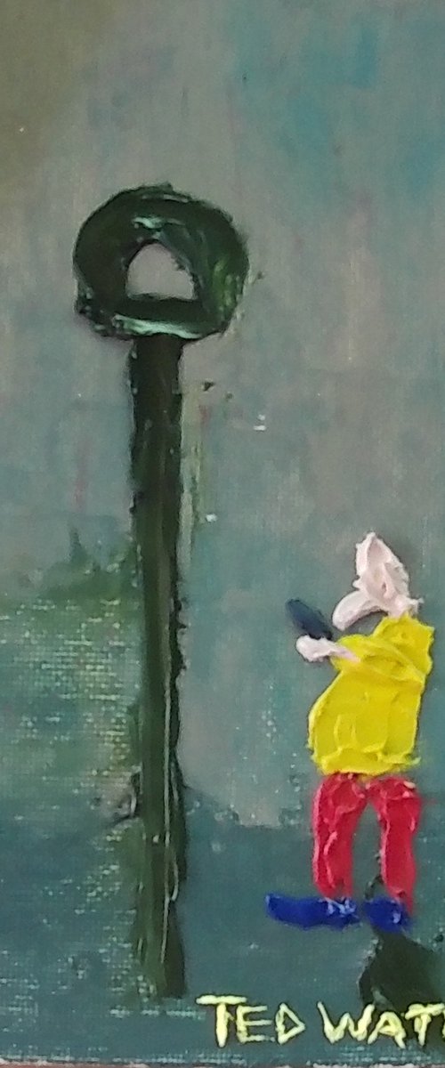 Walking into a lamp post by Ted Wates