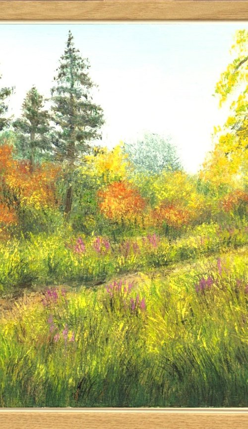 Golden autumn 2 by Ludmilla Ukrow