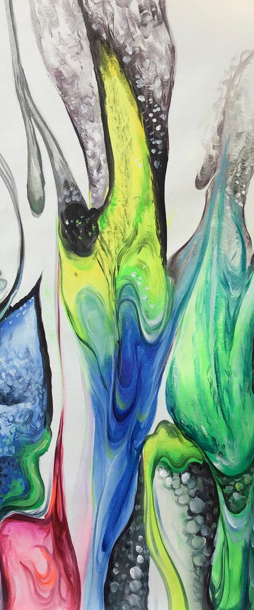 Modern art painting by Kuldeep Singh