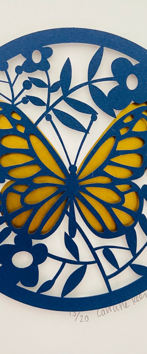Butterfly by Caroline  Rees