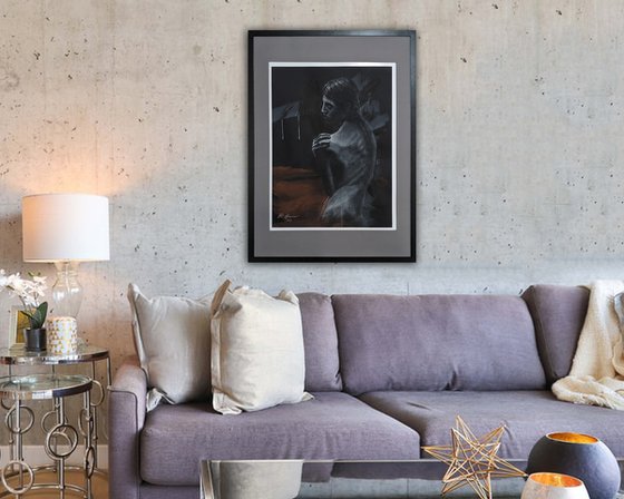 Soft Pastel Figure Study