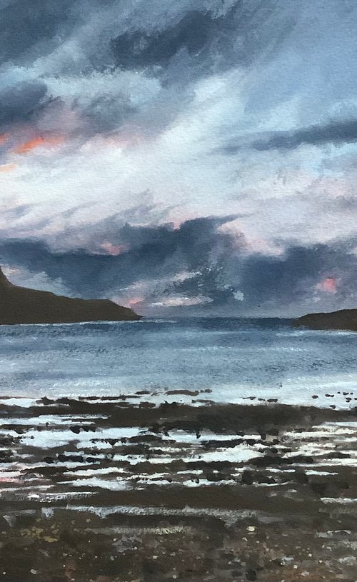 Coastal sunset by Darren Carey