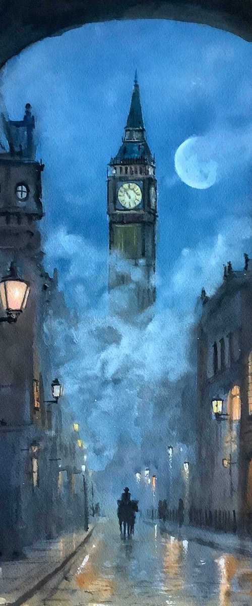 Old city scene by Darren Carey