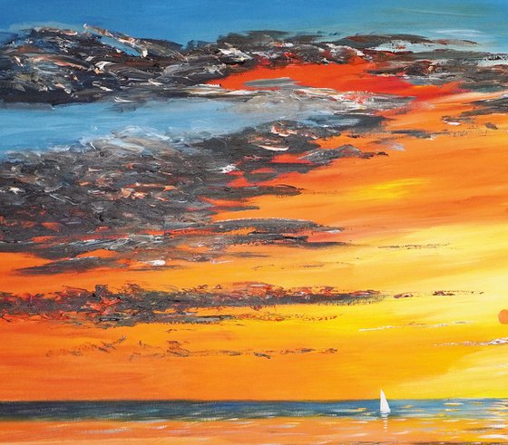 Romantic Seaside Sailing D 2