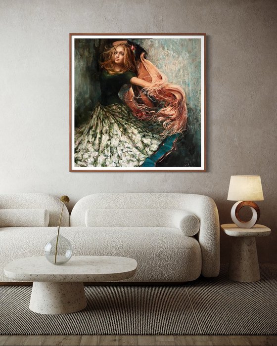 DANCING WITH A SHAWL