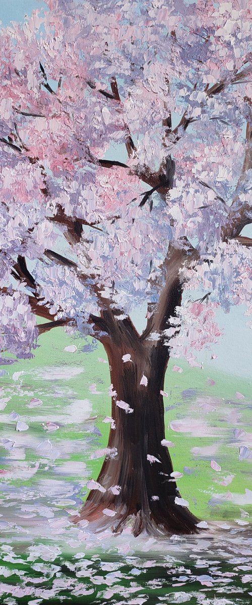 Sakura is blooming by Nataliia Plakhotnyk