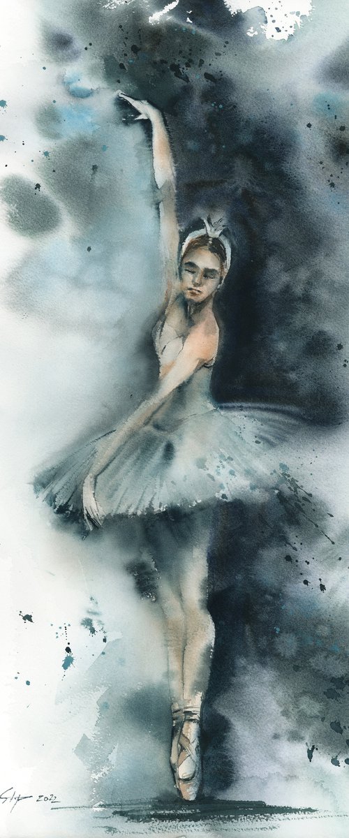 Odette Swan Lake Ballerina by Sophie Rodionov