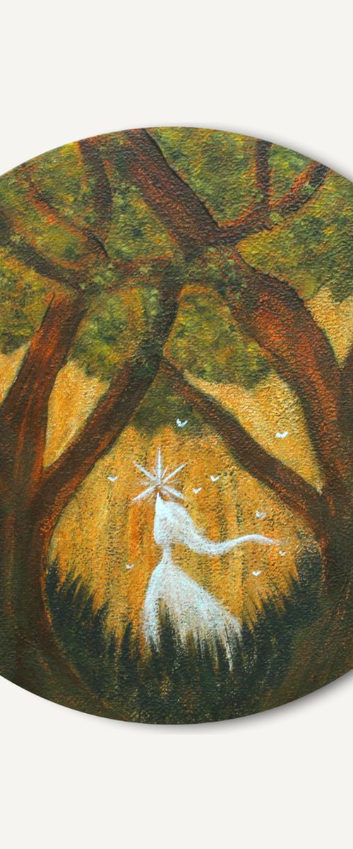 In the shadow of the forest by Lorra Ley