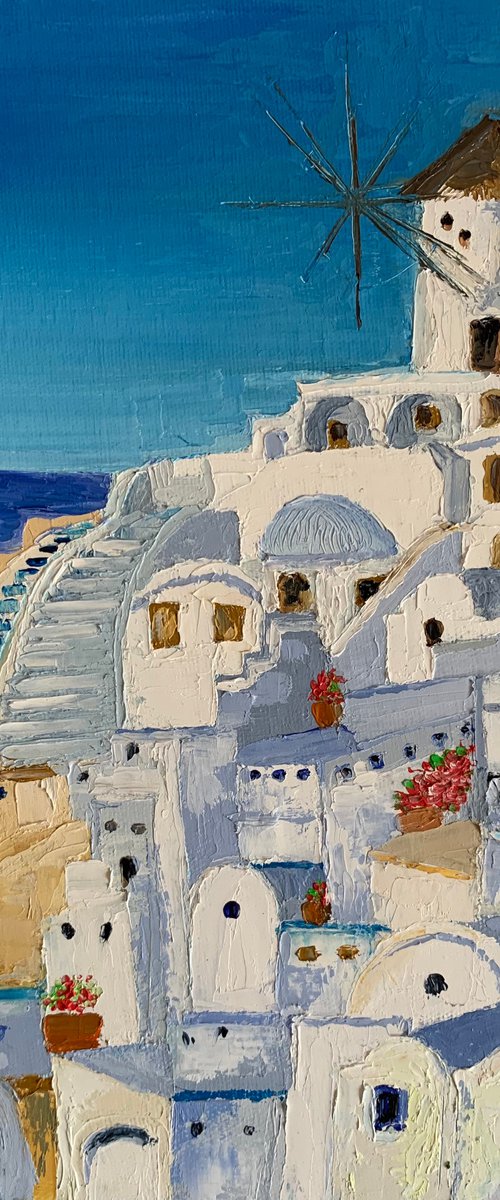 Oia Santorini by Amita Dand