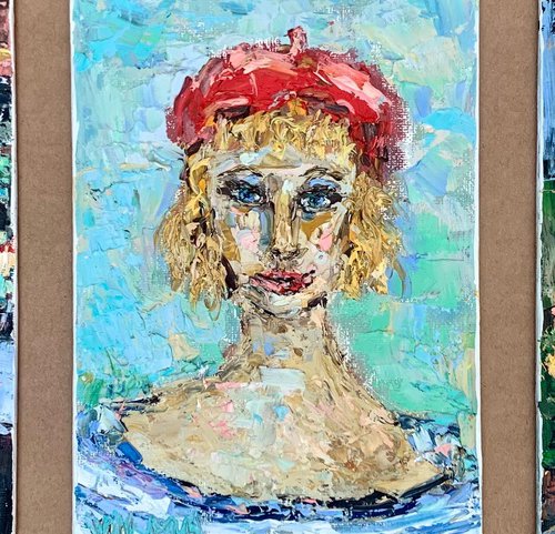 Woman portrait by Vilma Gataveckienė