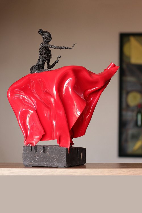 Red Elephant by Karen Axikyan