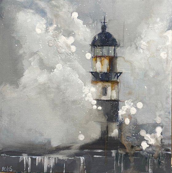 Lighthouse in the Storm